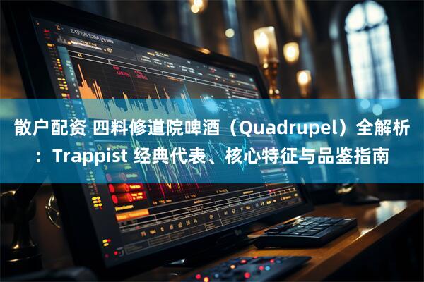 散户配资 四料修道院啤酒（Quadrupel）全解析：Trappist 经典代表、核心特征与品鉴指南